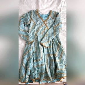 Brand new powder blue peplum 3pcs outfit